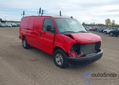 2021 Chevrolet Express Cargo Rwd 2500 Regular Wheelbase Wt z USA, uszkodzony, nr VIN 1GCWGAFP6M1219450